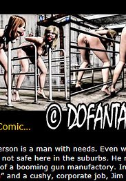 Bouncing babes tumbling into cold, steel cages, all ready to be trained and broken - Collector 2 (fansadox comic 532)