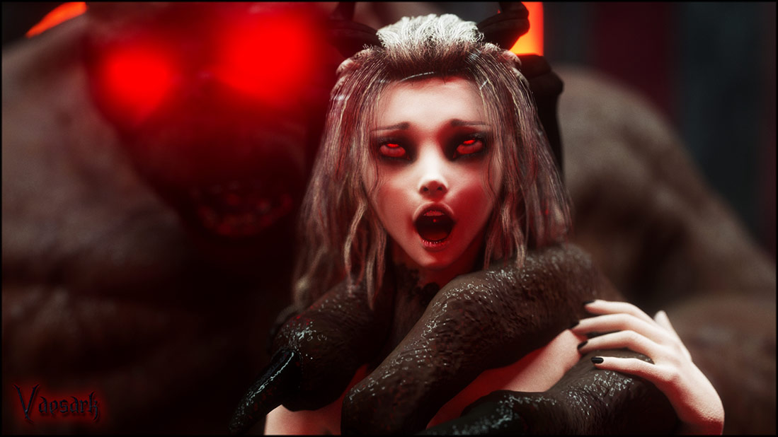 A nasty demon and a crazy bitch - Dark Mistress