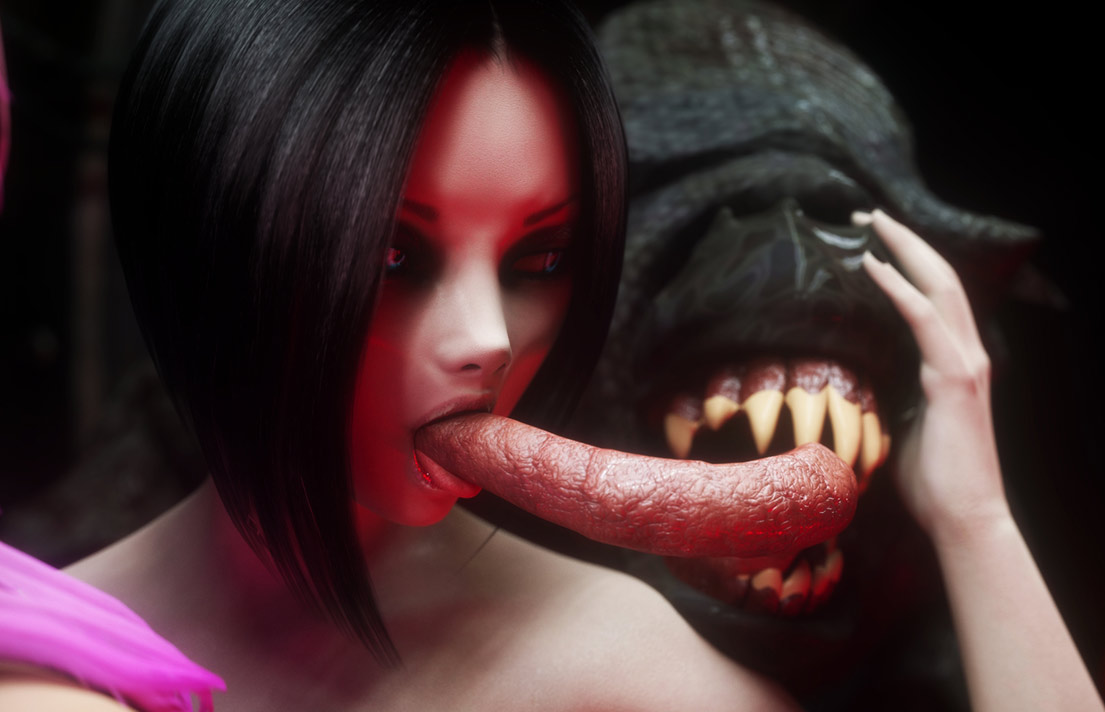 Monsters pop their dicks into girls - Hellgate Berlin 3