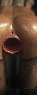 A huge hole in a pretty captive - Elf slave 7 Double trouble
