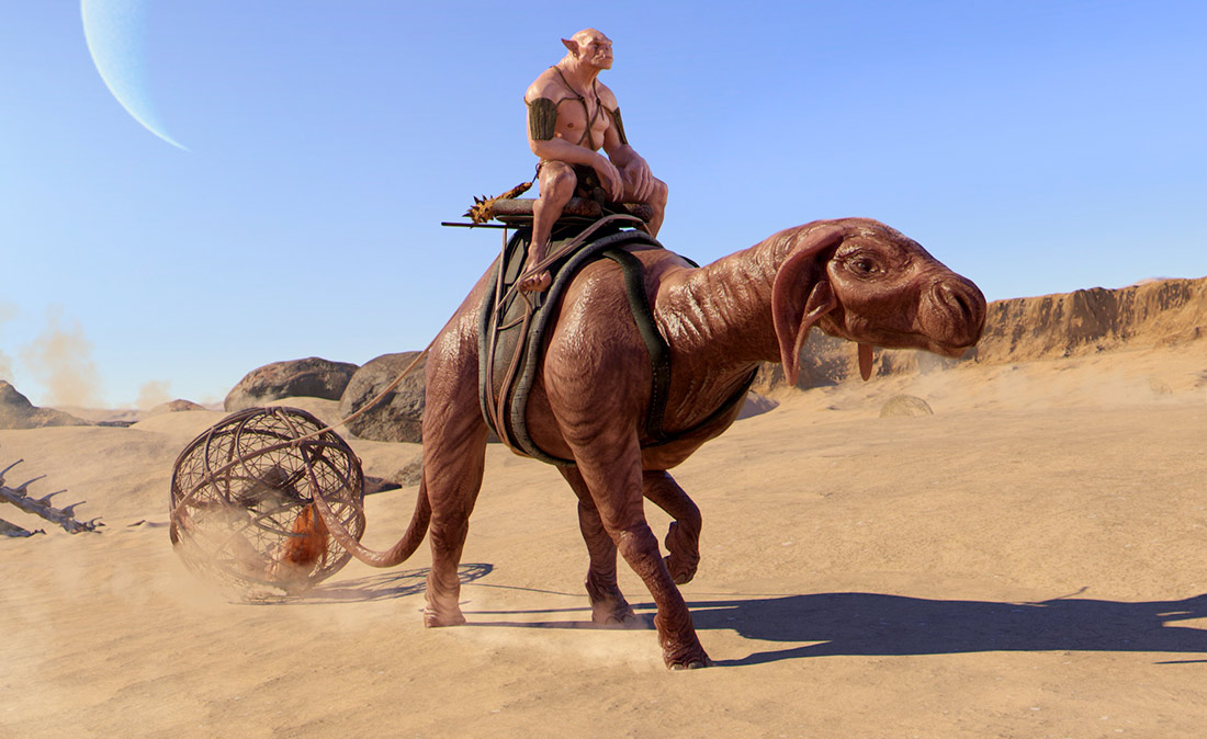 One of the aliens wanted me to suck his dick - First Contact 7 Night of Primal Lust