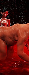 The hottie was fucked rough and raw by a horny evil creature - Fallen 7