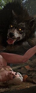 A lustful tale could come true - Ciri x Werewolf