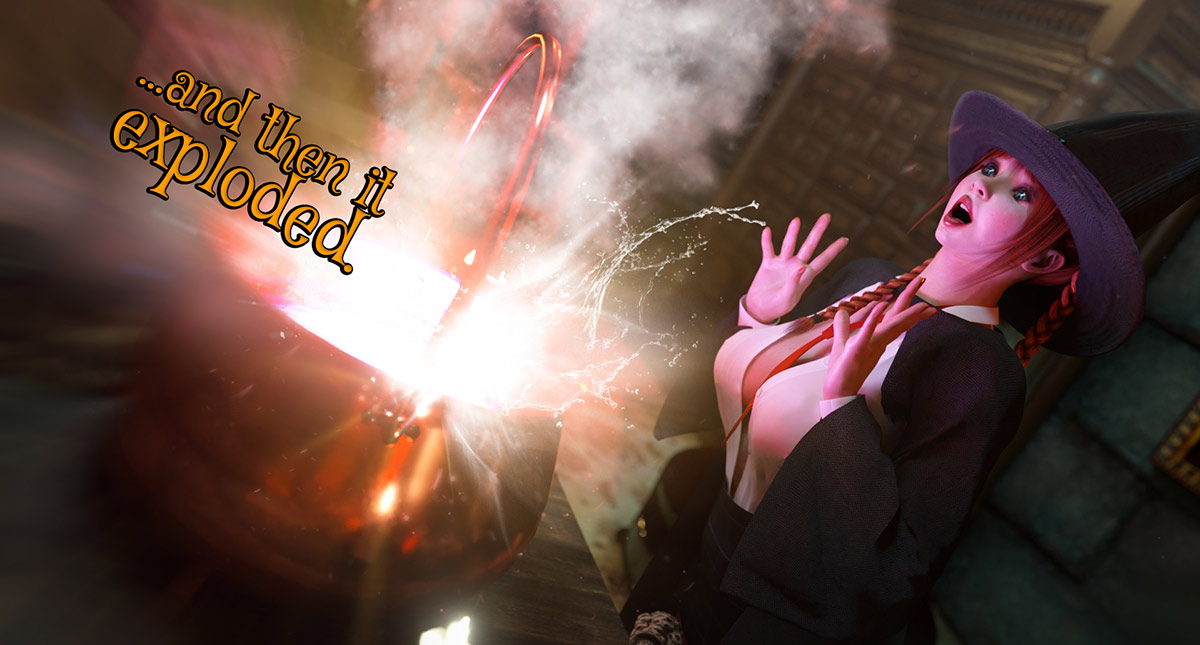 Made her master ride her like a randy bitch - Wicked, Tale two, Witch's Brew