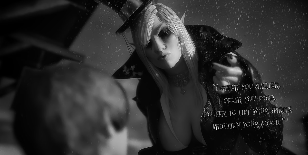 Find your nourishment in my dripping hole - Wicked, Tale three, Winter chill