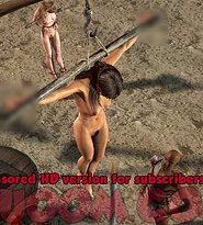 Cruel humiliation - Queen Zenobia - The execution