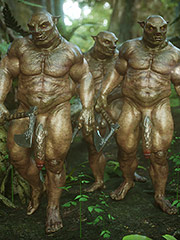 Monsters are coming - Elf slave 7 Three slaves by Jared999d
