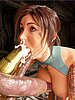 Lara Croft's unexpected sexual discovery - Lara and the Golden Statue (Tomb Raider) by Nisama3dx