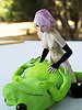 Crazy frogs fucks naked girl - 3D monster by Vaesark