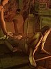 She felt her nipples harden and her pussy moisten even more, as her body responded to her growing terror - Conquered 4 The Princess by Quoom