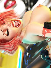 I need quick acces to my pussy - Cyberfun Cherry by Thunder3D