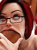 With an impressive skill in deepthroating enormous cocks - No limits by Smerinka