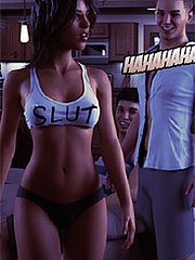 Tyler is mad and he'll make sure Kayla pays - Kayla's summer break part 1 (fansadox comic 505) by Hawke