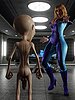 Hardcore sex with kinky alien - Alien Attack by Blackadder