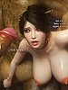 Sperm gushes out of her pussy like a fountain - Fallen lady 3 by Jared999d