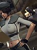 She's got a BIG surprise for you to see - Resident Fever by Forged3DX