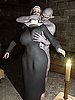 Dirty night guest - The nun by Blackadder