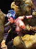 Thirsty hoes encounter thrilling monsters for hard sex - Ardent heat  by 3D Collection