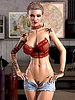 Bound and justly punished - Pin Me Up by RiskyBomber