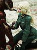 Sexy girl fucked raw by a mean mutant - Donenstein 2 by Vaesark