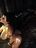 Monster cum on hot slut - Karen and Bulgan the Impaler by Jared999d