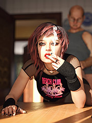 The hottest fuck slut - Pocket money by The Naughty Panda