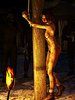 Her shoulders were shaking as she cried - Jungle camp by Quoom