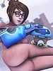 Mei gets a massive cumshot - Overwatch: Mei  3D Collection