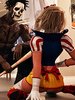 Deez white folks r'wild, if I did dis ta my fuckin' bitch, bitch would cut off my fuckin' nuts - Modern family: Halloween whores by TAB109