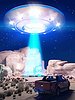 Unidentified object, please be careful - First Contact by Golden master