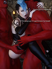 Fuck me harder, deeper, I'm gonna fuckin' cum - Tales from the sex crypt by Forged3DX