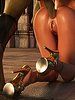 Scary demons have their way with beautiful maidens - Elven desires Lorena  by 3D Collection