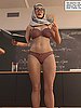 I kept thinking that she might be sexually frustrated - Alpha by Losekontrol (Hijab 3DX)