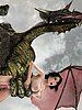 Giant creature ravages an ultra hot mutant huntress - HD comics  by 3D Collection