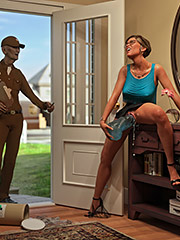 I learned to suck cock in a place just like this - Mom loves it black by Tab109